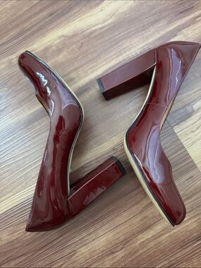 Kate Spade Deep Merlot Heels 4”